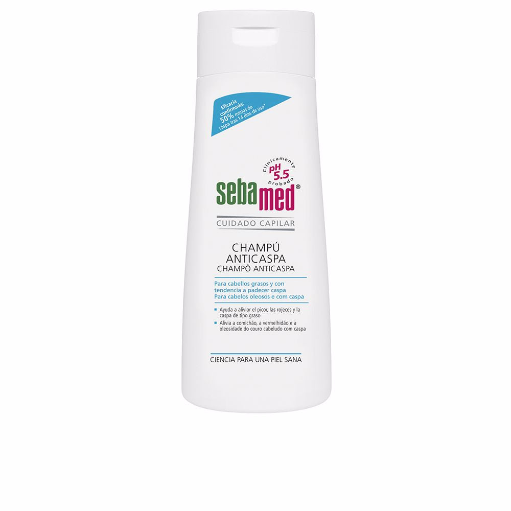 400 ml clear gel anti‑dandruff shampoo bottle for Unisex, clarifying treatment
