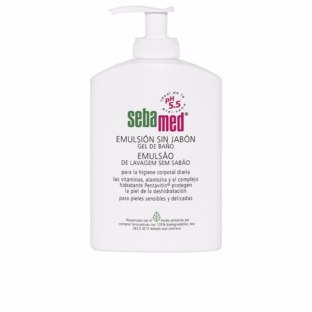 500 ml clear hydrating soap-free body wash bottle for sensitive, Unisex skin
