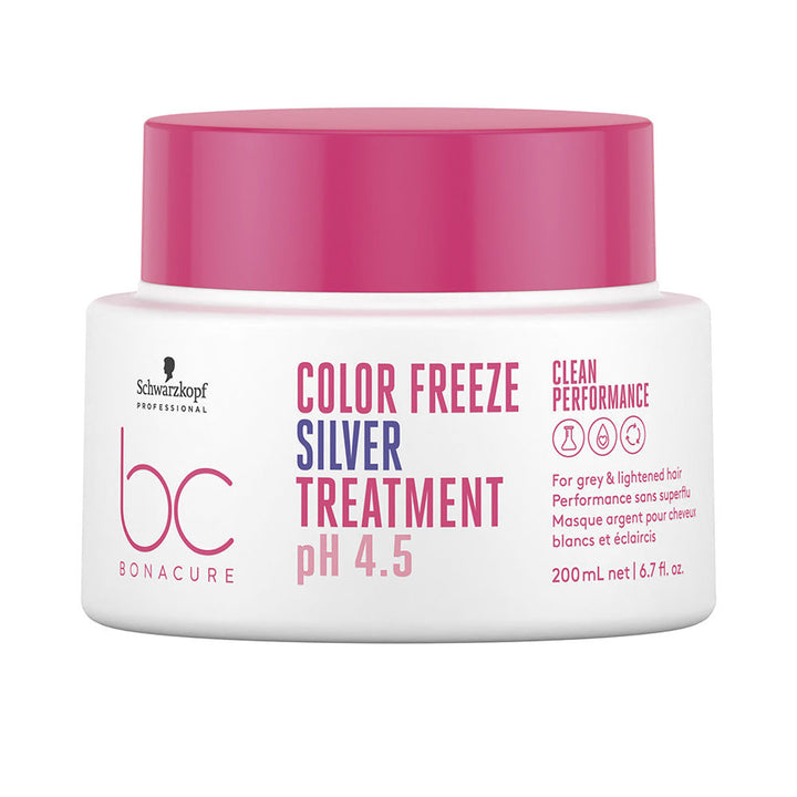 200 ml silver hair treatment tube, purple-tinted formula for light and grey hair