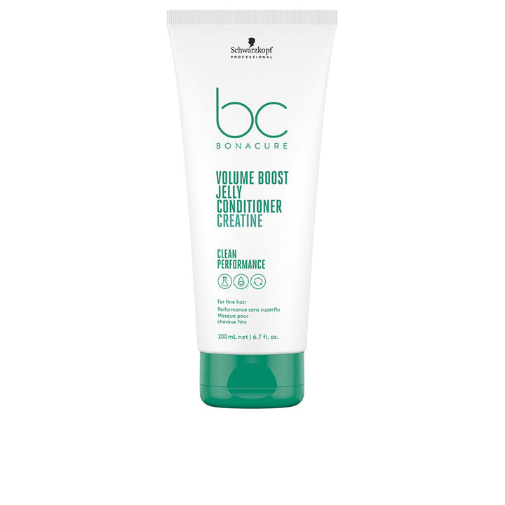 200 ml clear gel conditioner bottle for fine hair, silicone-free, vegan