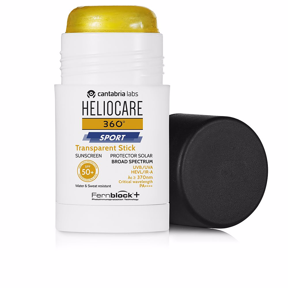 Slim SPF50+ sunscreen stick, 25 g, invisible finish for sport