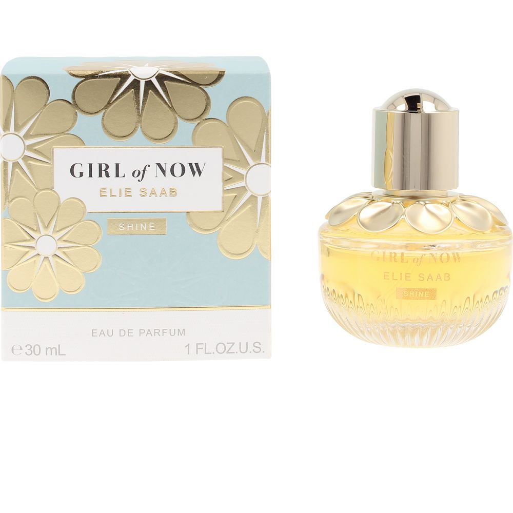 30 ml clear perfume bottle labeled Oriental Floral, citrus and floral notes