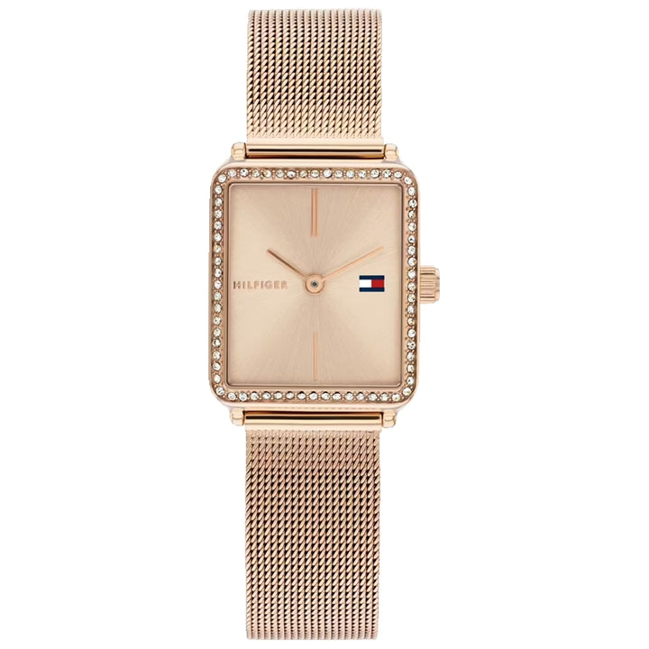 Timeless Rose Gold Elegance with Crystal Accents