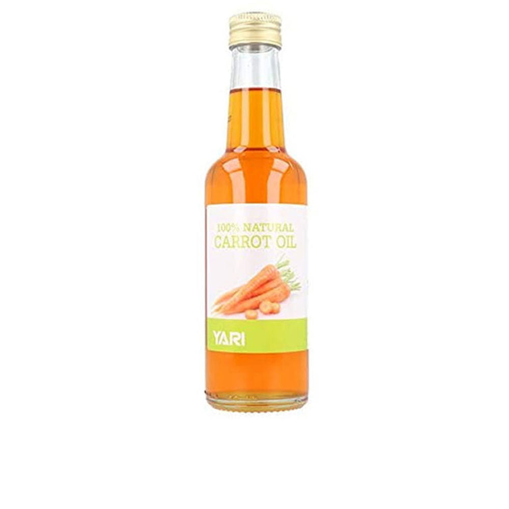 250 ml amber bottle of carrot seed hair oil for Women, natural botanical ingredient