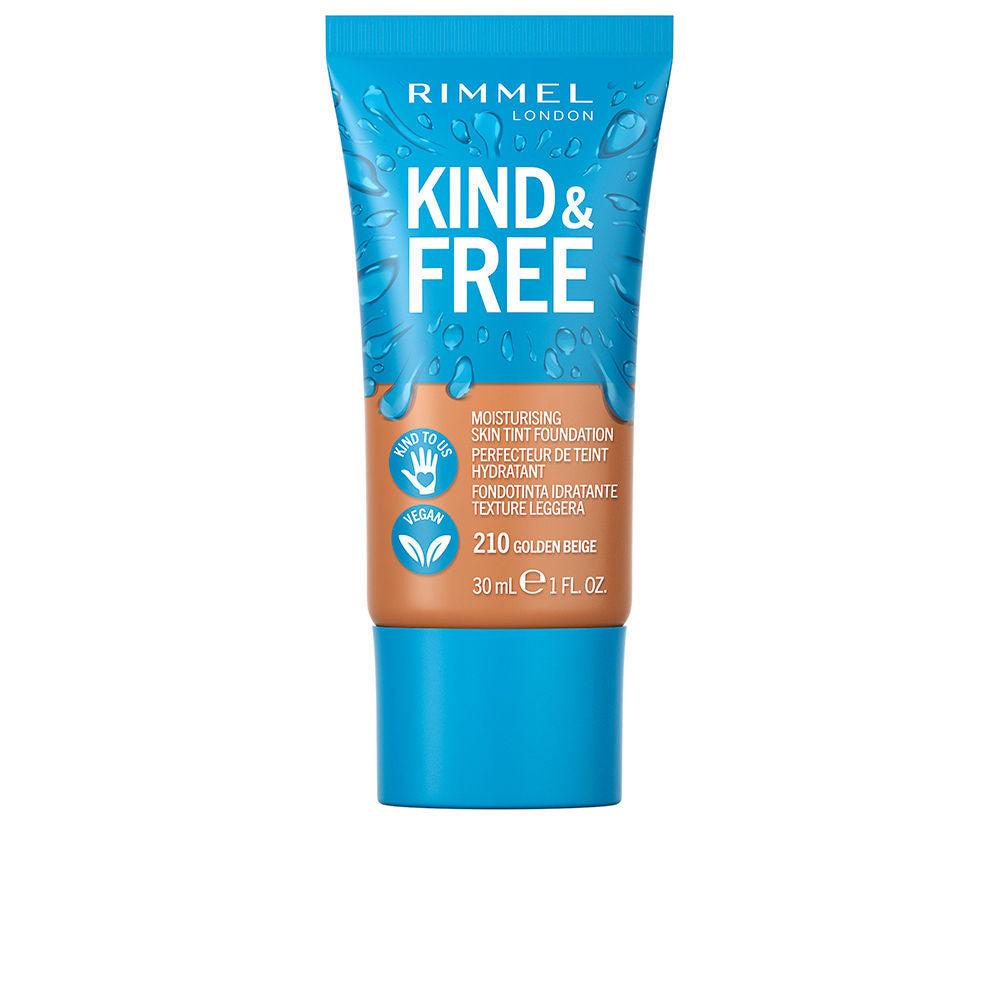 30 ml skin tint serum in shade 210 Golden Beige, dewy finish