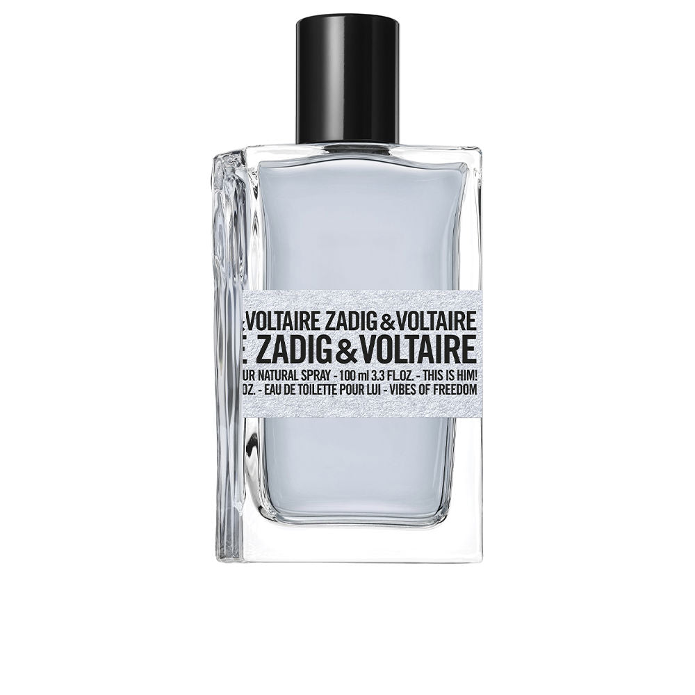 100 ml clear eau de toilette bottle, woody fragrance, lavender and cedar notes