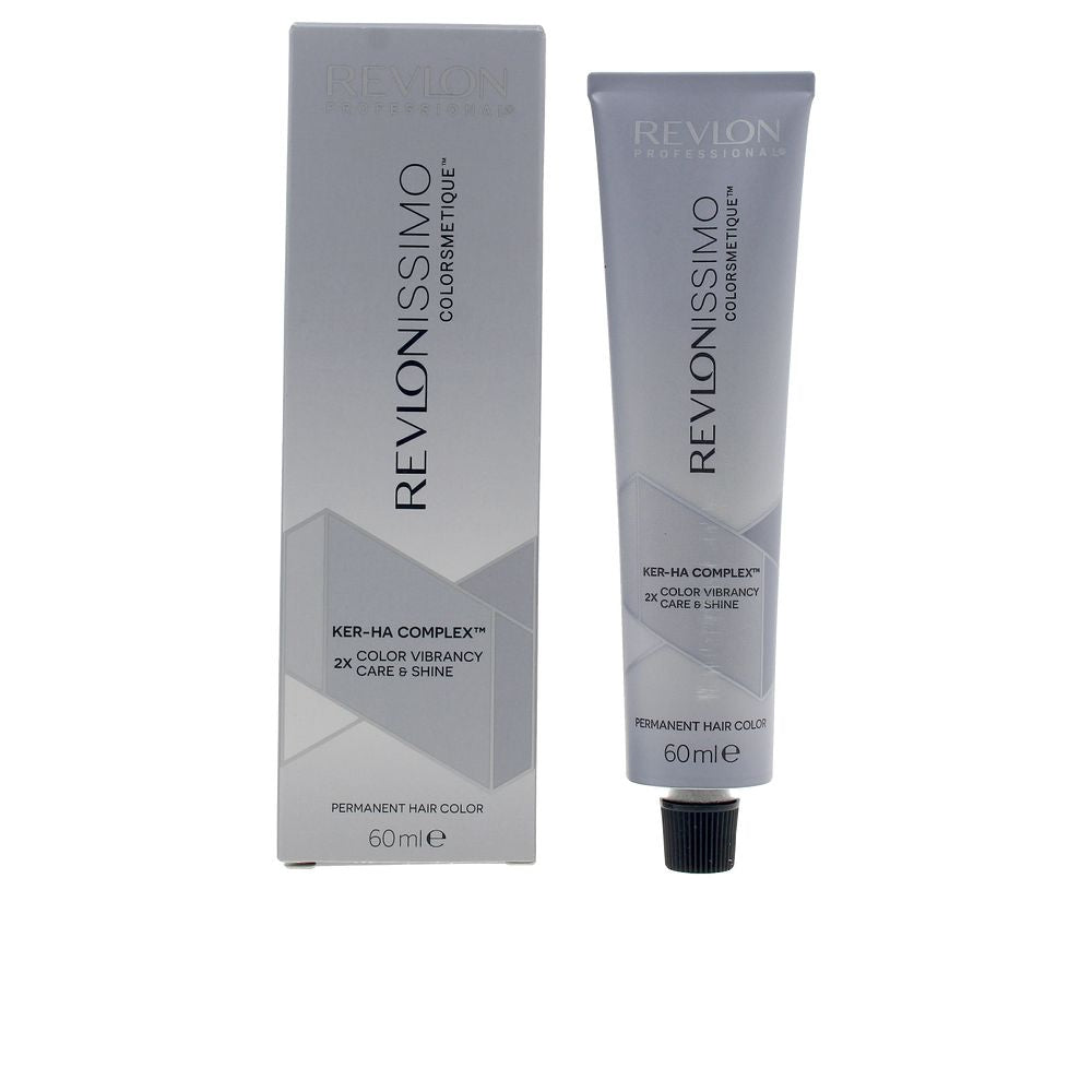 60 ml medium blonde permanent gel-cream hair colour tube and developer, Unisex