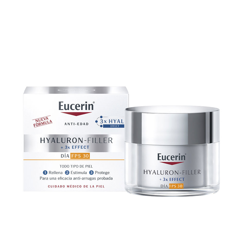 50 ml cream jar of Hyaluron day cream SPF 30, lightweight emulsion for Unisex skin