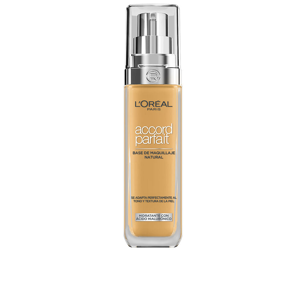 30 ml hydrating liquid foundation bottle, neutral shade, pump dispenser