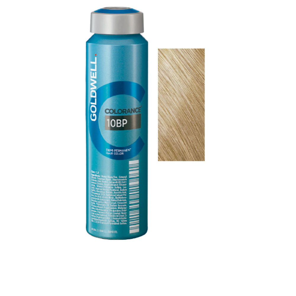 Tube of demi‑permanent cream colour, 120 ml, warm brown shade 10BP