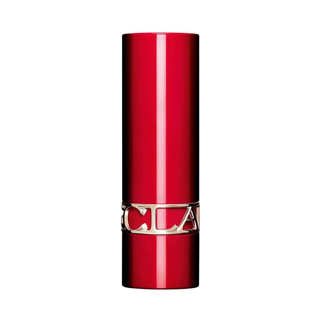 Refillable red metal-effect lipstick case, compact, Unisex, three finishes