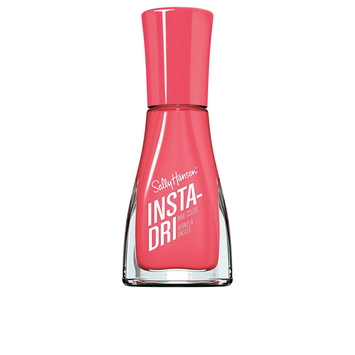 Small 9.17 ml bottle of fast‑dry 3‑in‑1 nail polish with contoured brush