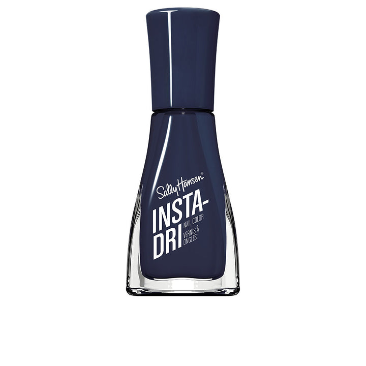 Small bottle of rapid-dry 3-in-1 nail polish, contoured brush, 9.17 ml