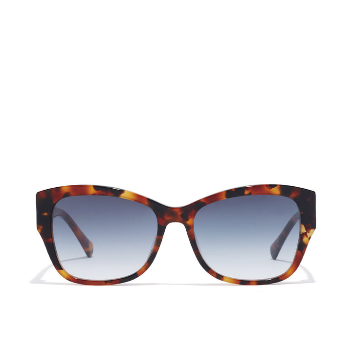 Tortoiseshell acetate cat‑eye sunglasses with blue gradient lenses, Unisex