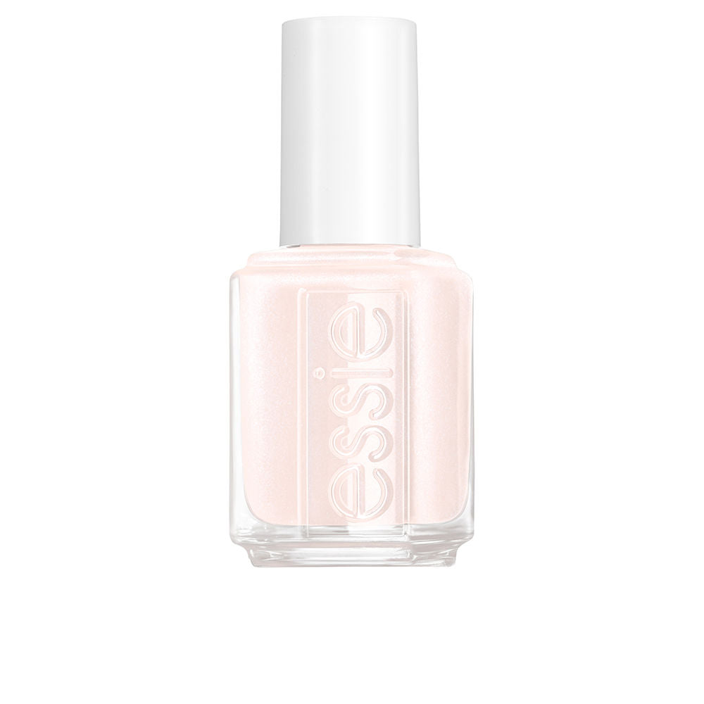 Bottle of classic red cream nail polish with rounded brush cap, 13.5 ml
