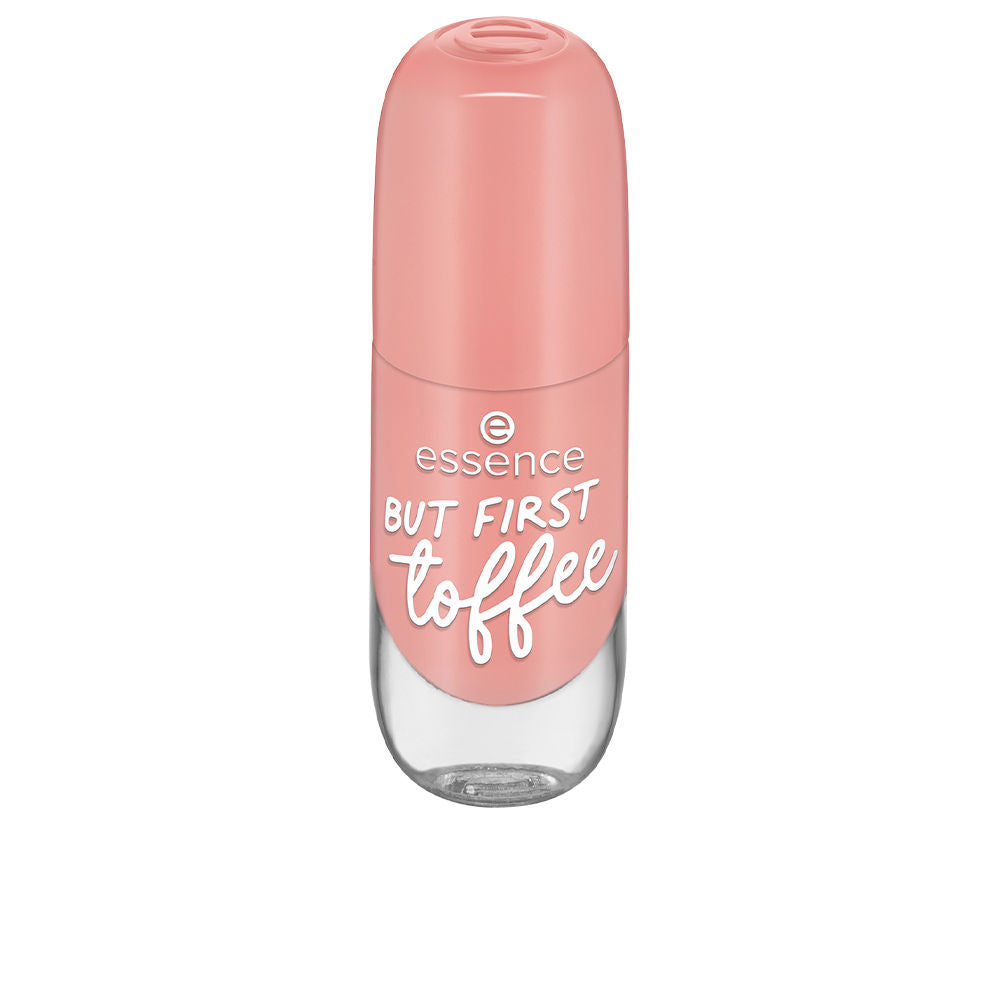 8 ml toffee gel nail polish bottle with oversized brush, Unisex shade