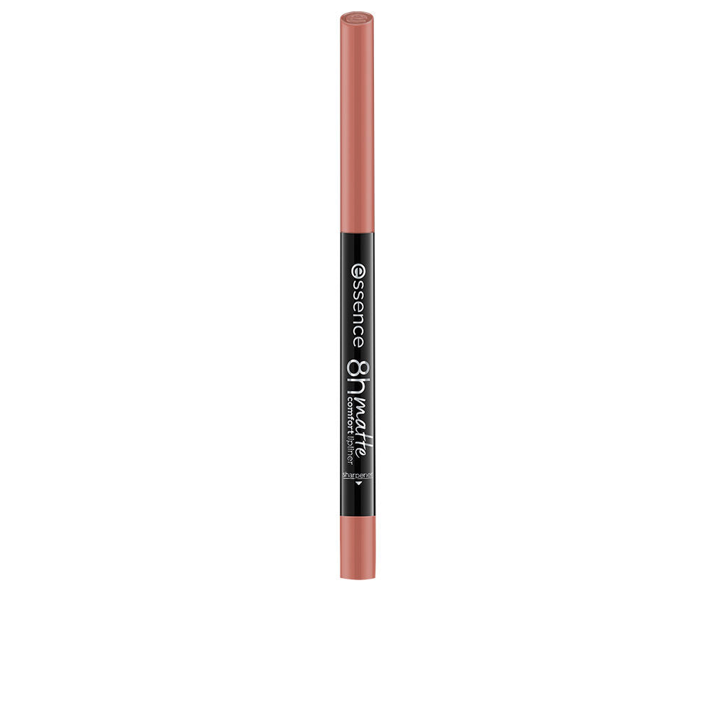 Slim beige matte lip liner pencil, 0.3 g, shade 03 Soft Beige, waterproof