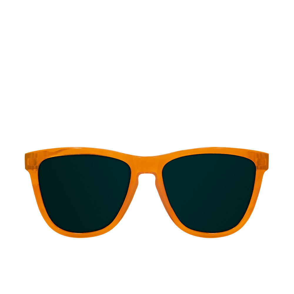 Caramel square sunglasses, polycarbonate frame, polarised lenses, Unisex