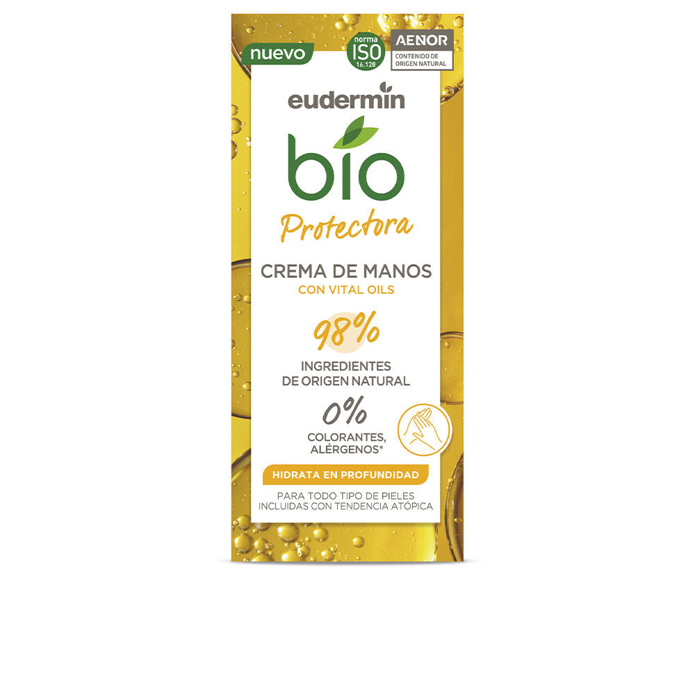 75 ml tube of protective hand cream with shea butter and botanical extracts, Unisex