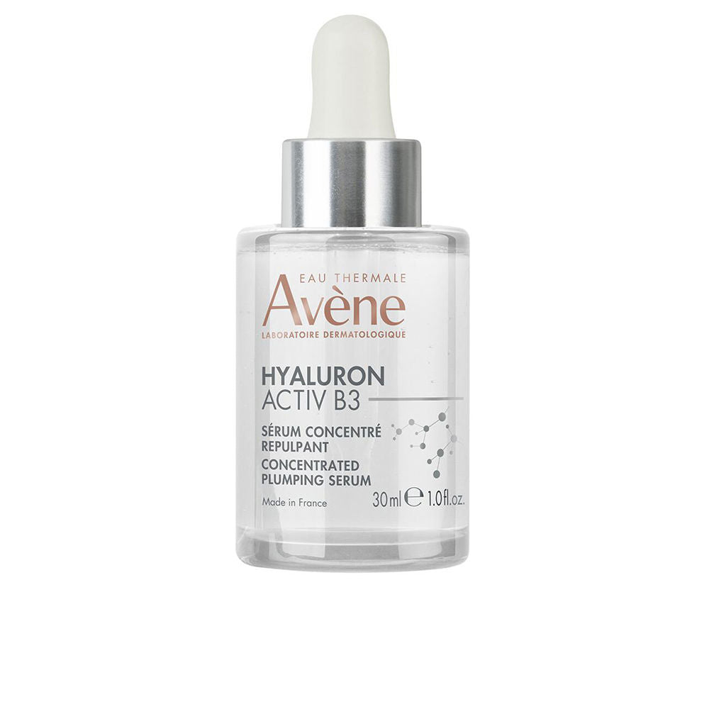 Clear glass serum bottle with pipette, 30 ml, clinical skincare packaging