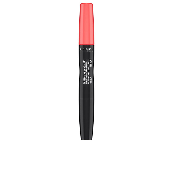 Satin orange liquid lipstick, doe-foot applicator, 2.3 ml tube
