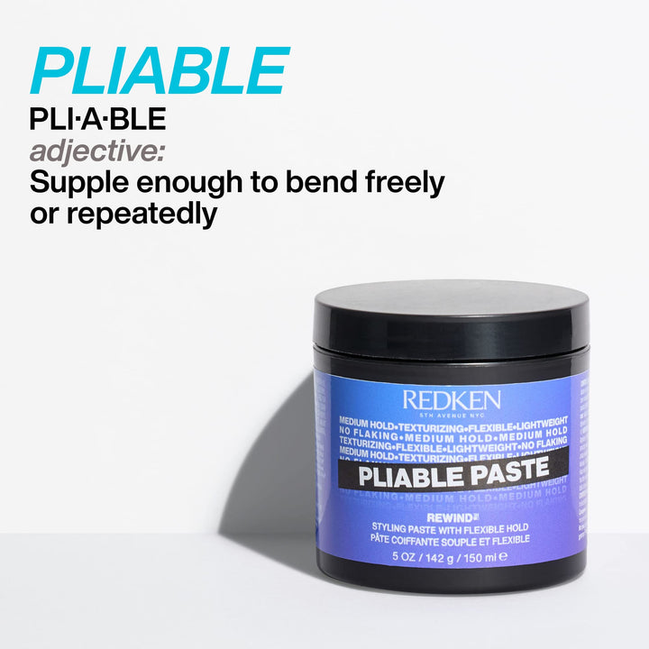 150 ml jar of lightweight, vegan texturising paste for Unisex styling