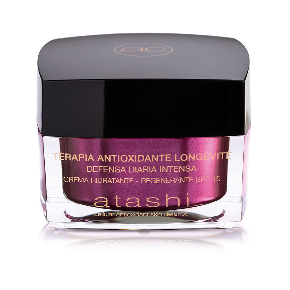 50 ml cream jar with velvety white cream, antioxidant stem-cell formula for Women