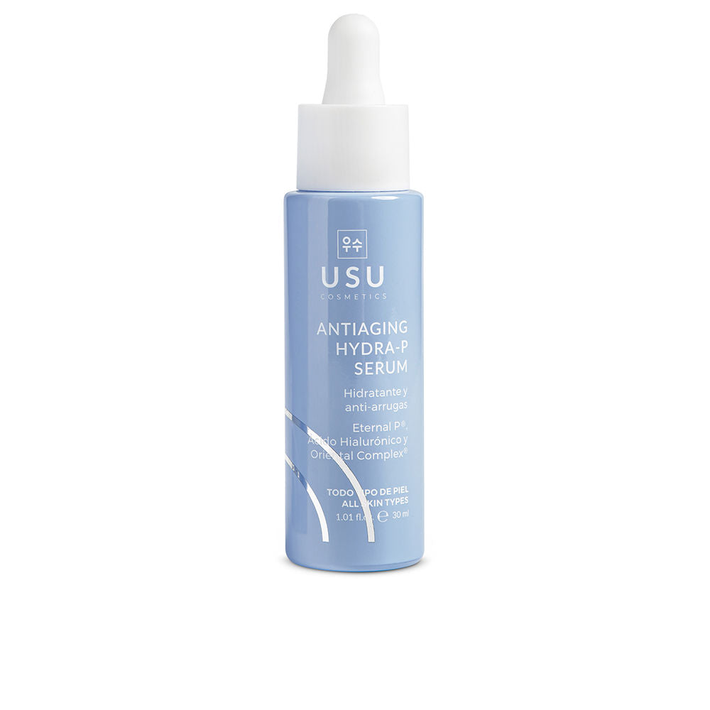 30 ml glass pump serum bottle, pale translucent gel, skincare product for Women