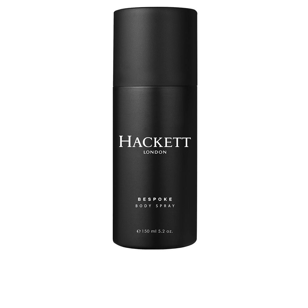 Black tailored-inspired bottle, 150 ml woody body spray for Man