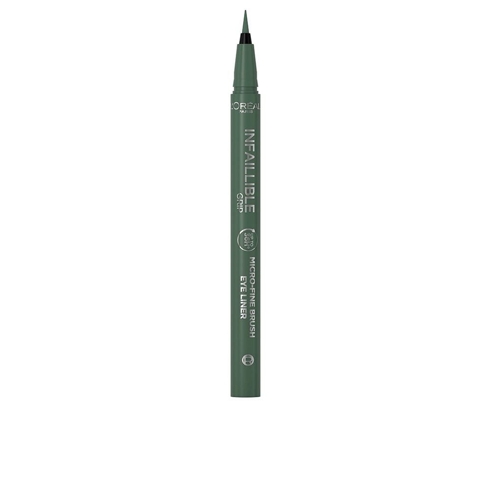 Sage green waterproof gel eye liner pencil, 0.4 g, slim pencil