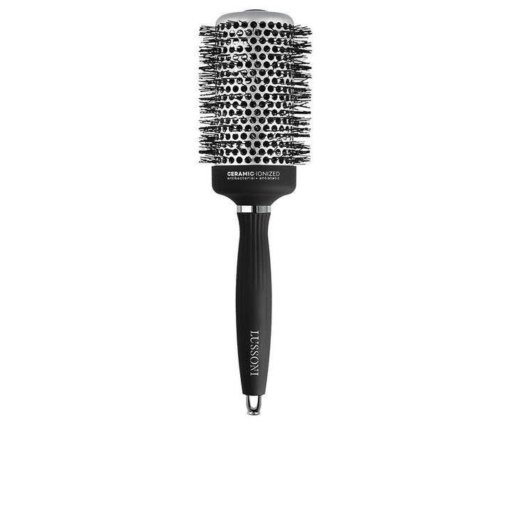 53 mm ceramic hot-volume round brush with removable pin and wave nylon bristles