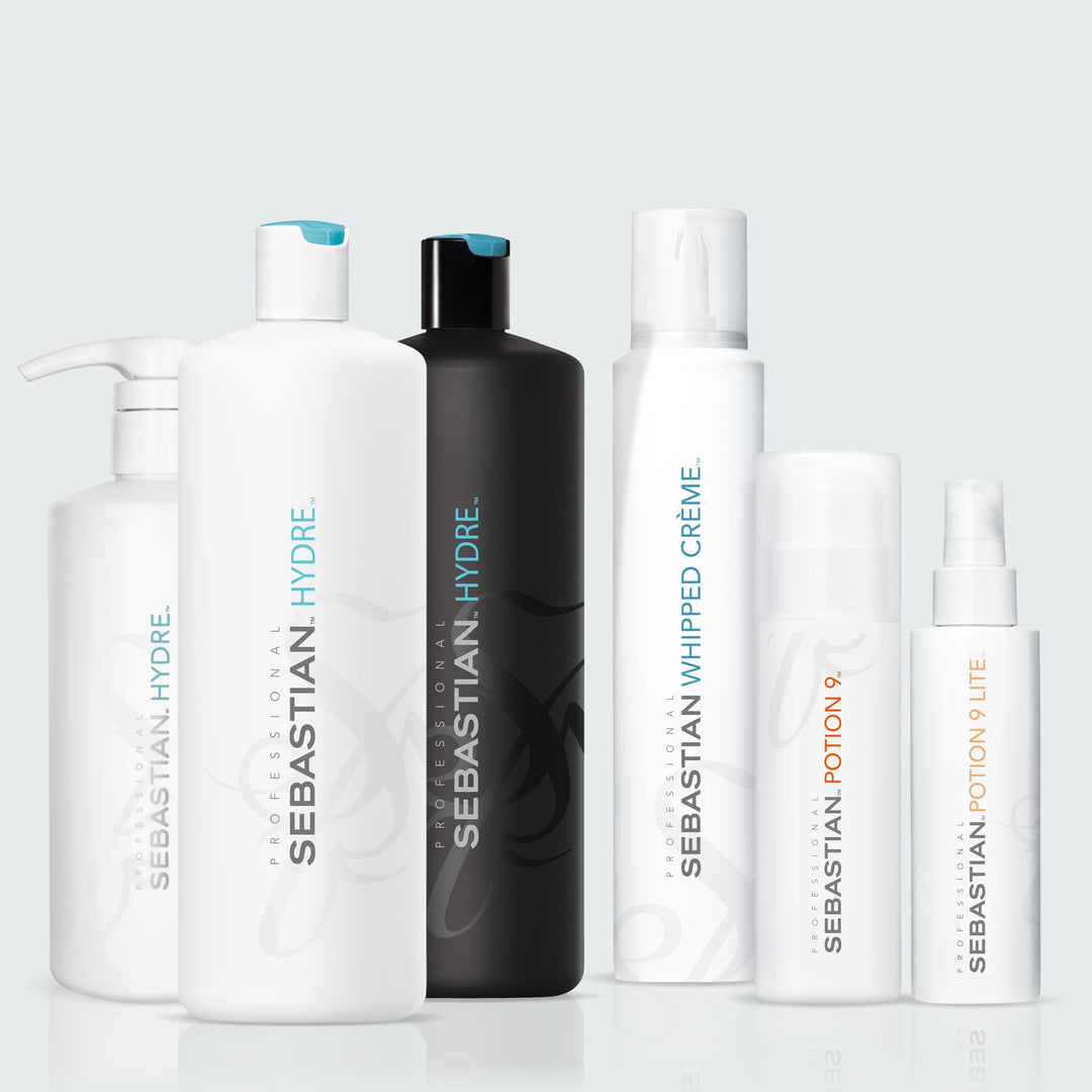 1,000 ml bottle of hydrating cream conditioner for dry, frizzy hair