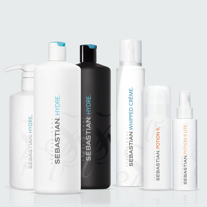 1,000 ml bottle of hydrating cream conditioner for dry, frizzy hair