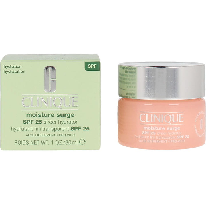 30 ml jar of lightweight SPF 25 moisturiser with cloud-like texture