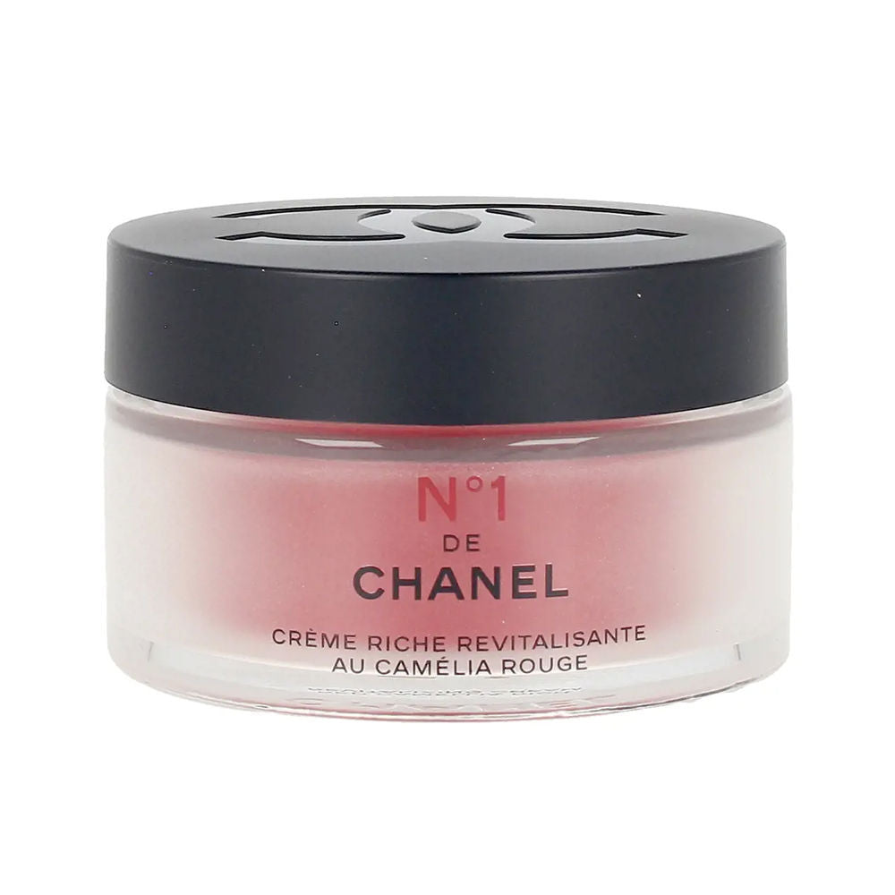 50 g cream jar; rich revitalising facial cream with camellia extracts