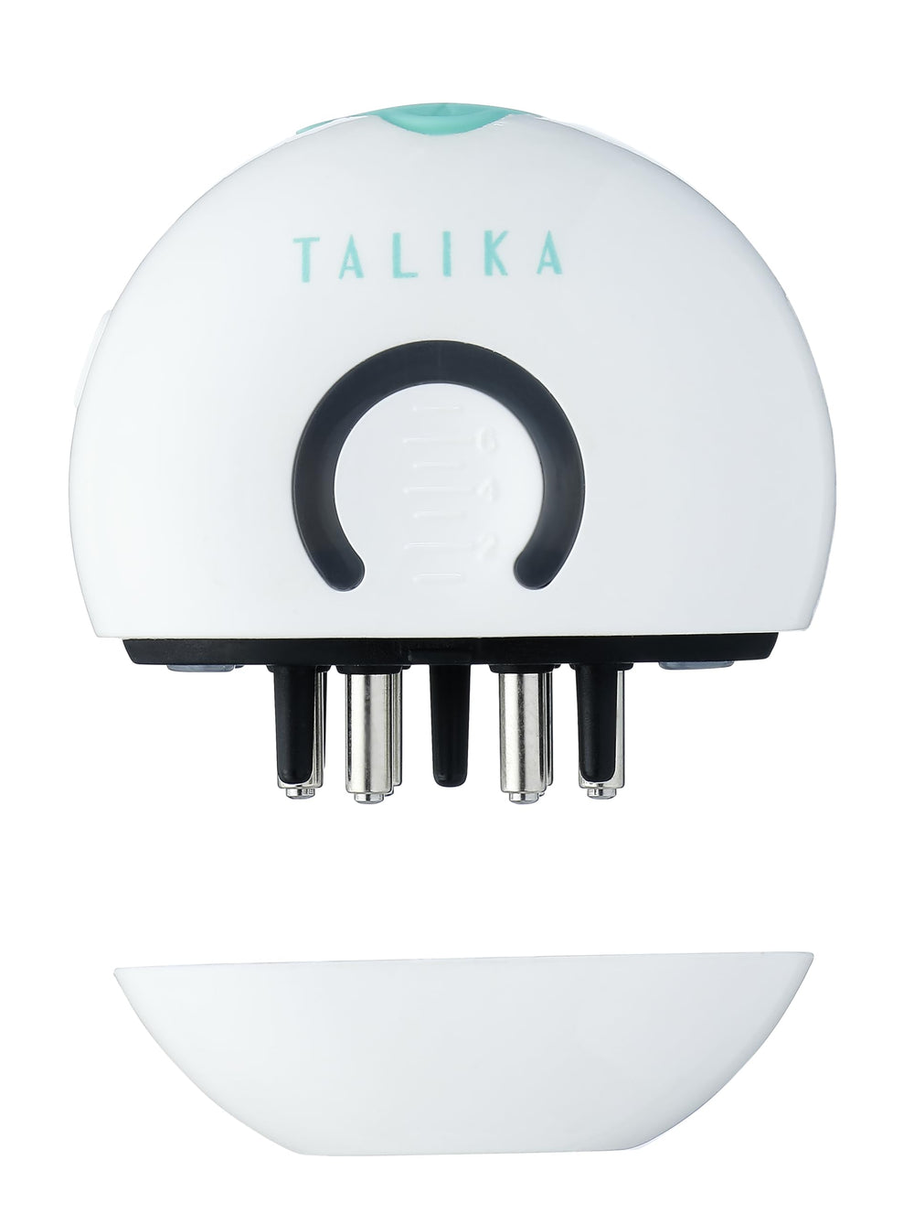 Serum bottle and comb‑style LED booster for Women, peptide hair loss set