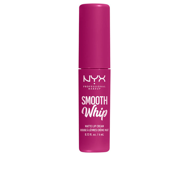 Tube of velvet rose matte whip lip cream, 4 ml, doe-foot applicator