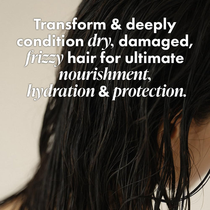 240 ml jar of shea and avocado hair treatment for damaged, coloured hair