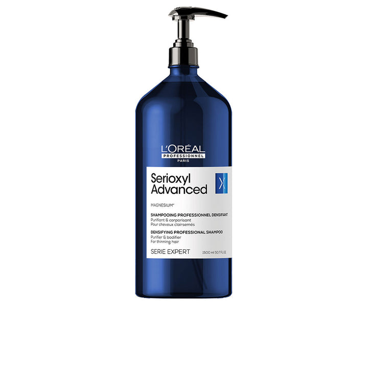Tall 1500 ml shampoo bottle for Unisex, purifying density formula