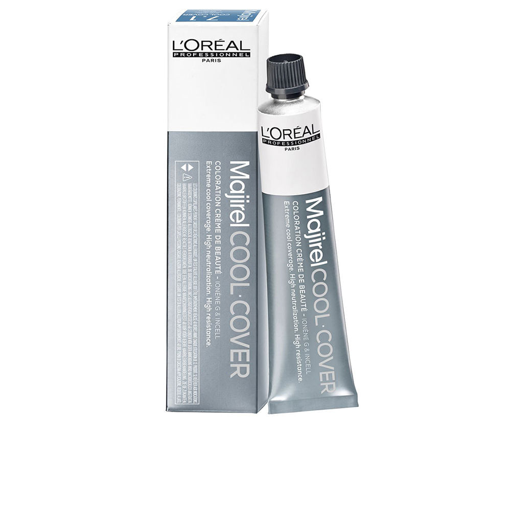 50 ml tube of professional permanent cream hair colour, warm light brown shade