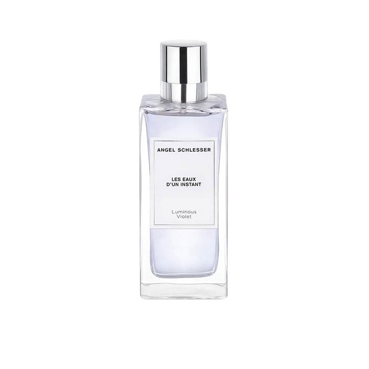 100 ml bottle of Luminous Violet Eau de Parfum with floral-woody notes