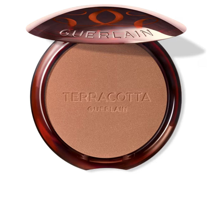 Compact Terracotta bronzing powder in light warm shade, refillable 8.5 g pan