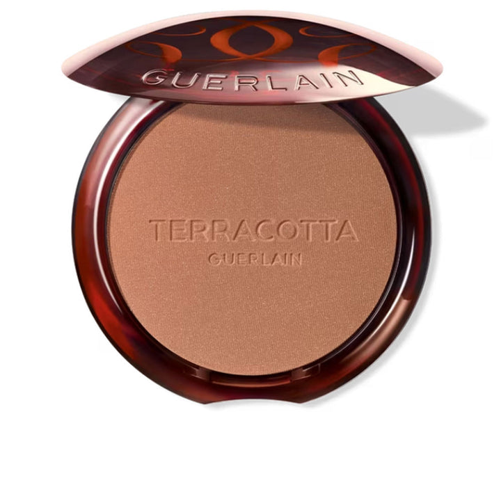 Compact Terracotta bronzing powder, warm neutral shade, 8.5 g refillable compact