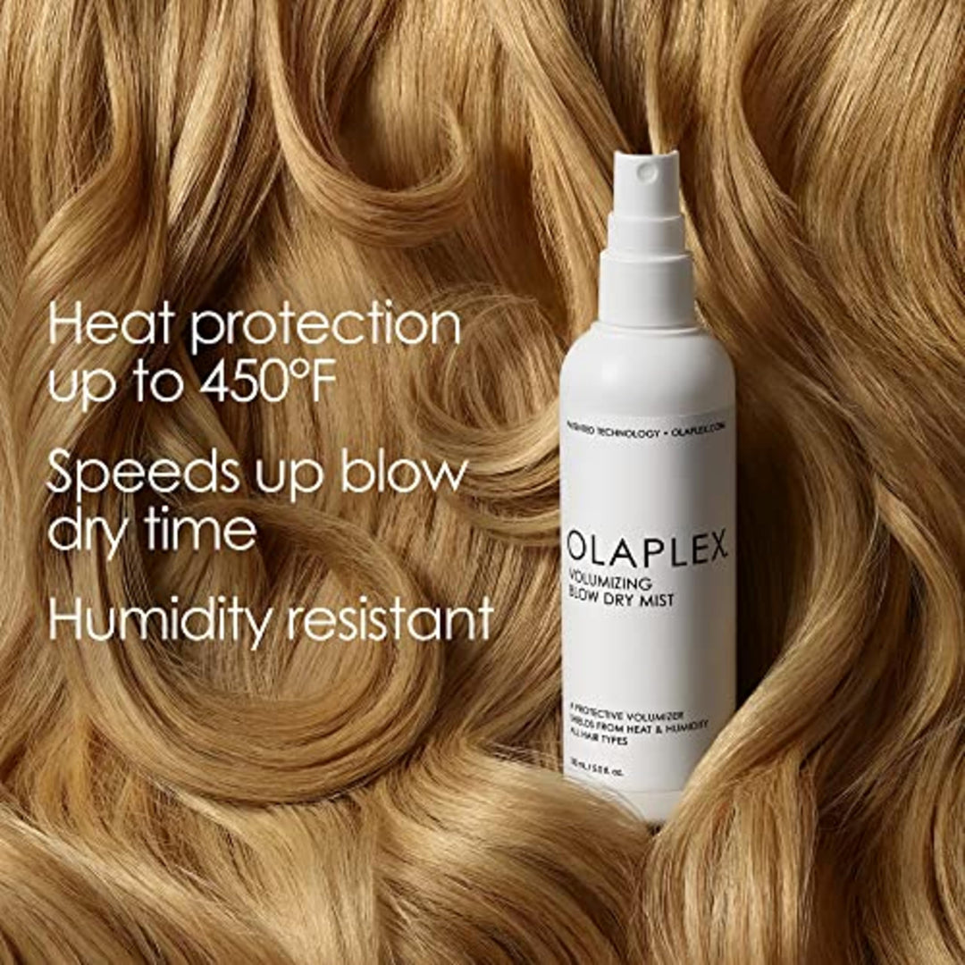 150 ml volumising blow-dry mist in spray bottle, lightweight heat protectant