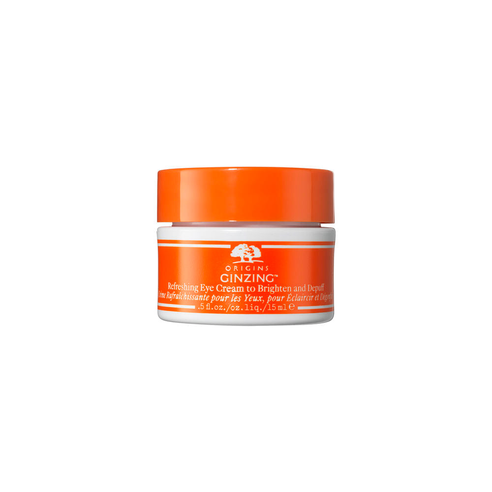 15 ml tube of light-refining eye cream with subtle pearl tint