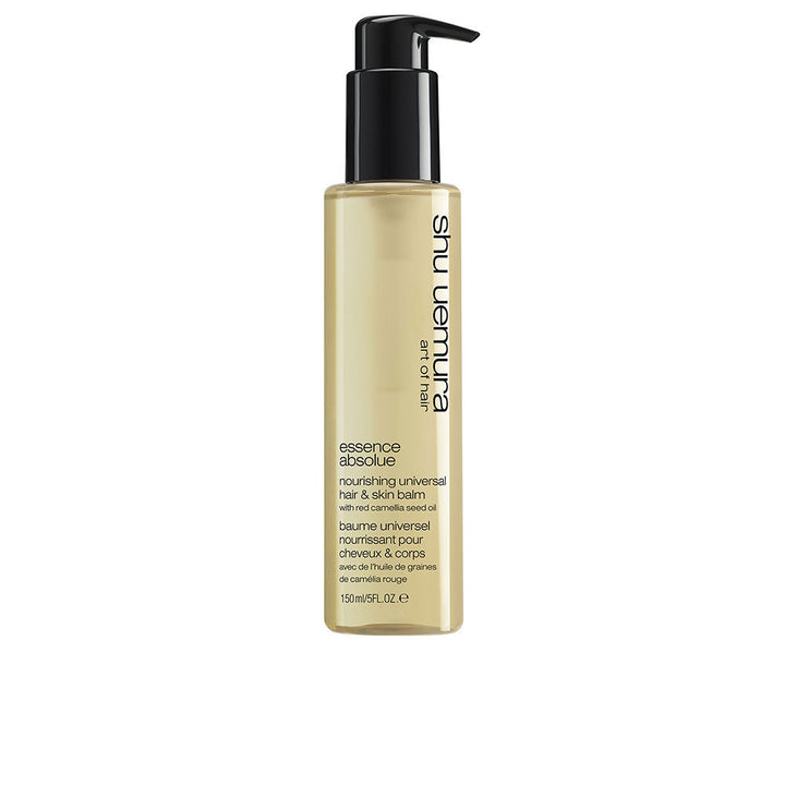 150 ml pump balm in neutral tube, camellia seed oil, for Unisex hair and skin