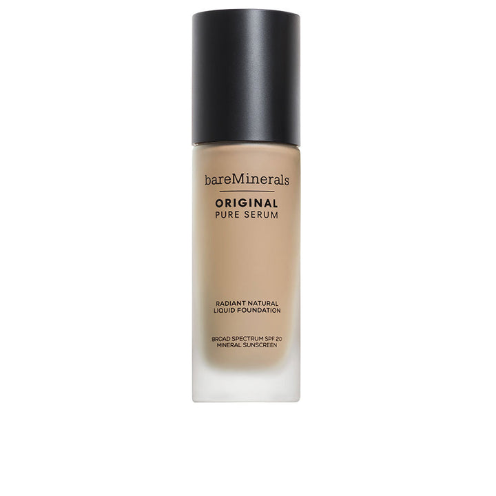 30 ml tinted serum foundation bottle, fair cool shade, lightweight SPF 20