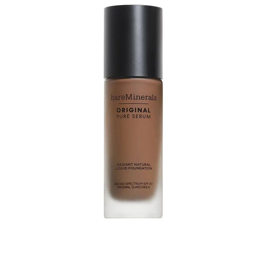 30 ml pump bottle of lightweight serum foundation in Deep Cool 5, Unisex shade