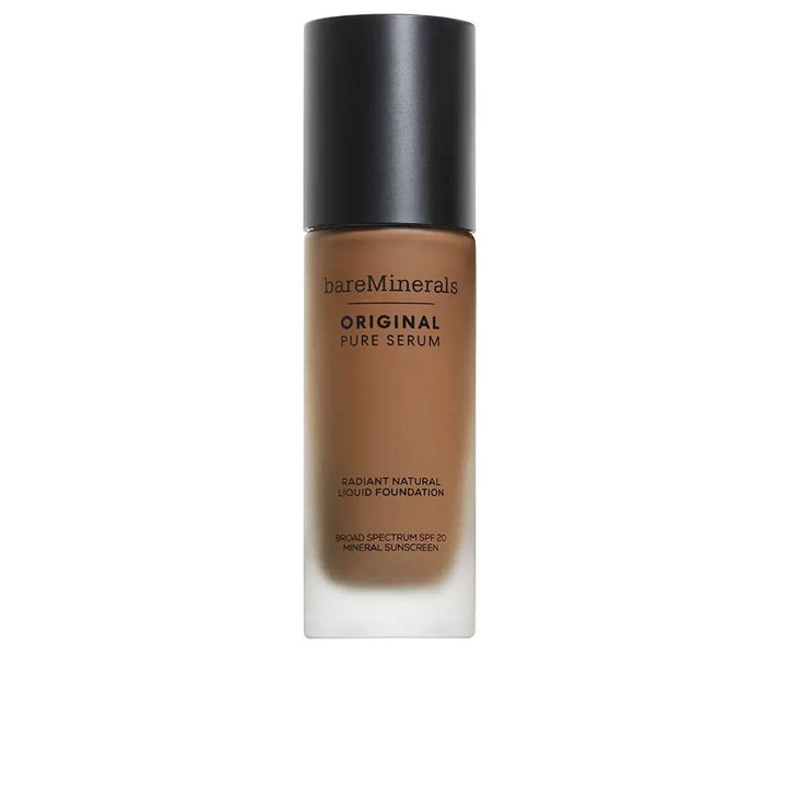 30 ml tube of lightweight hydrating serum foundation in Deep Warm 5, SPF20
