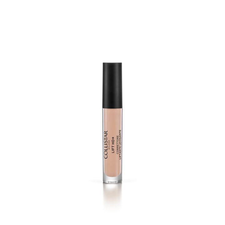 Compact 4 ml concealer tube, natural rose shade, smoothing finish